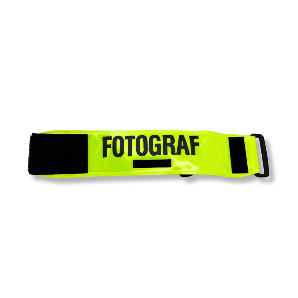 Armbinde HighViz, neongelb "FOTOGRAF"