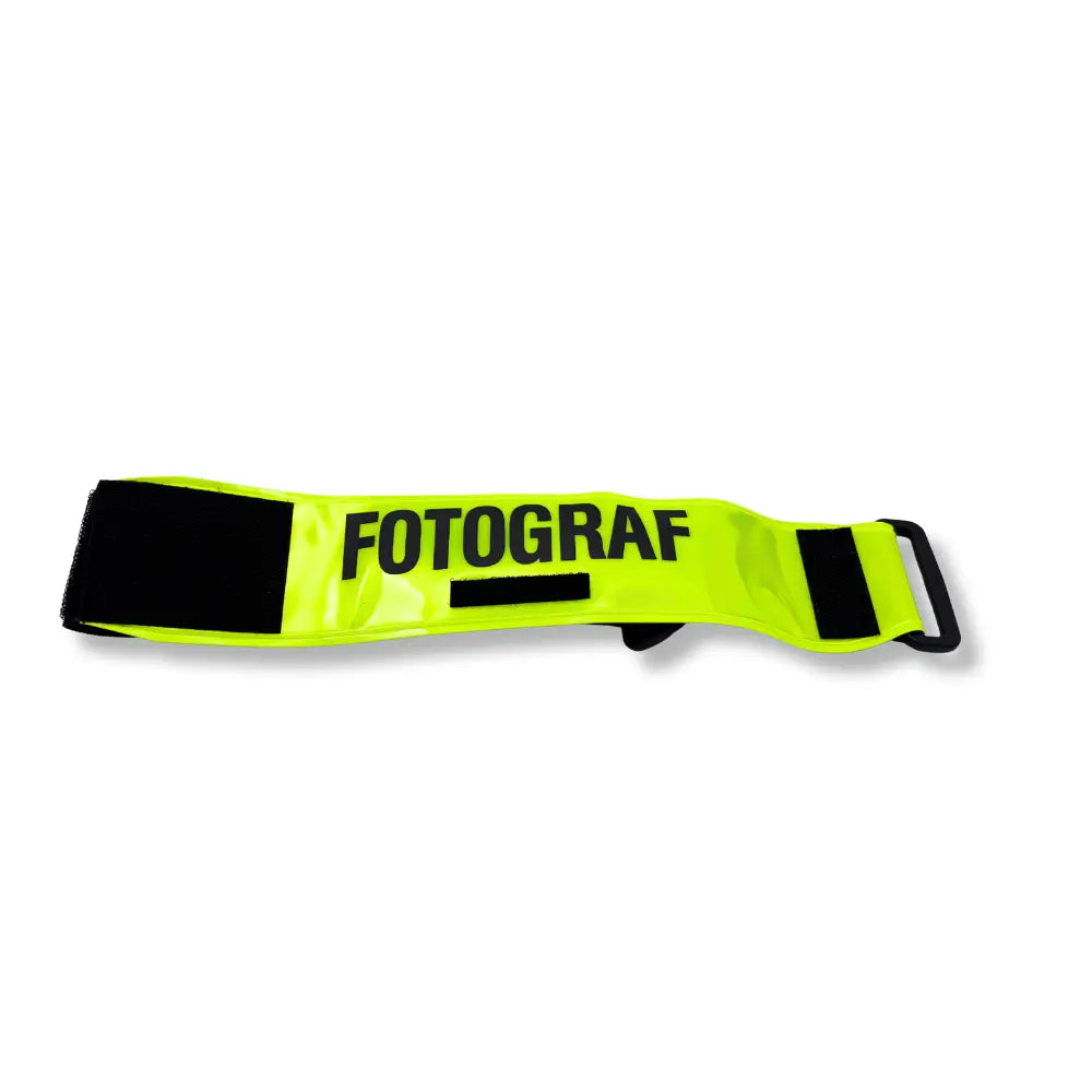 Armbinde HighViz, neongelb "FOTOGRAF"