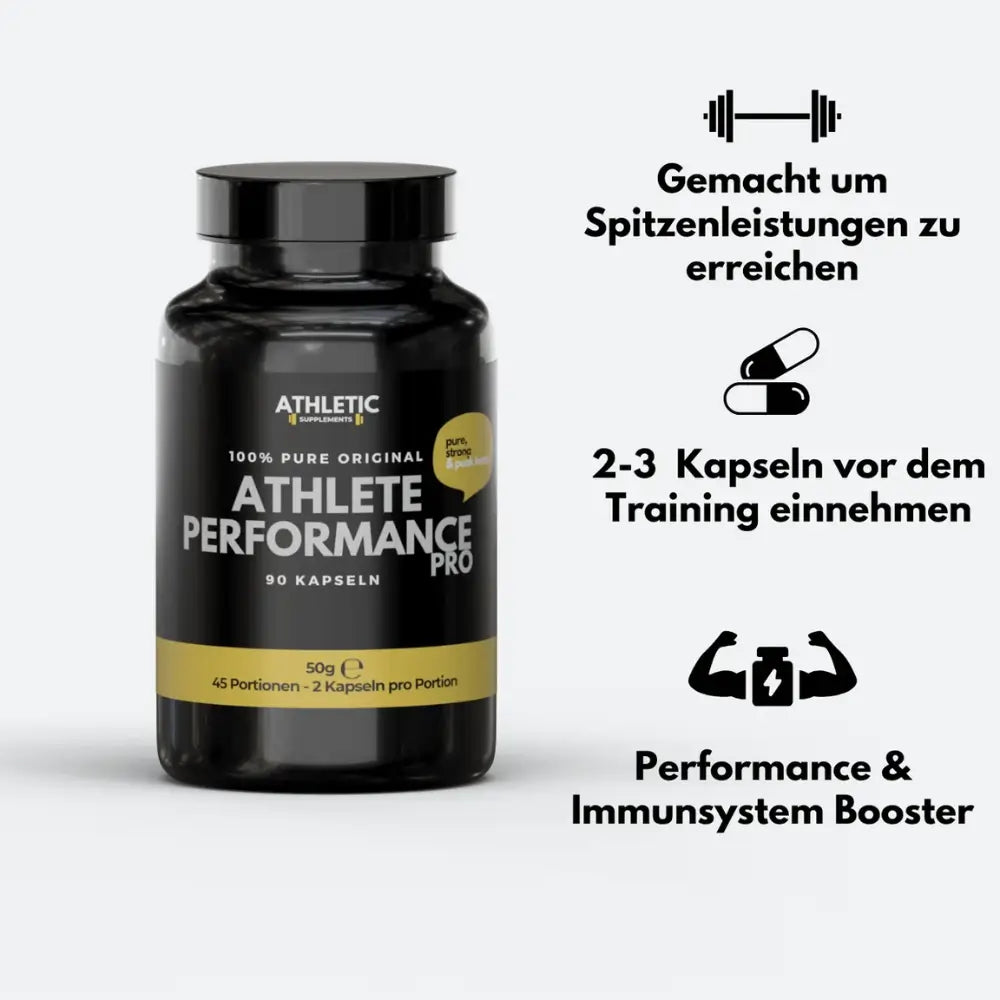 ATHLETIC SUPPLEMENTS Athlete Performance Pro Kapseln