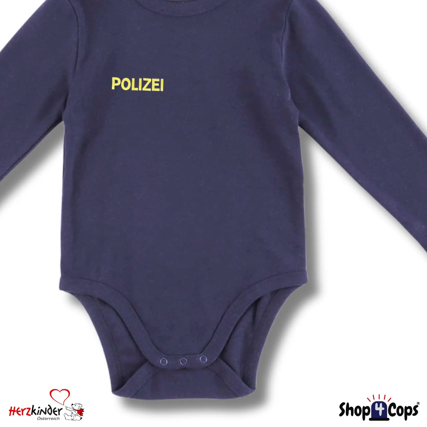 BabyBody langarm - POLIZEI