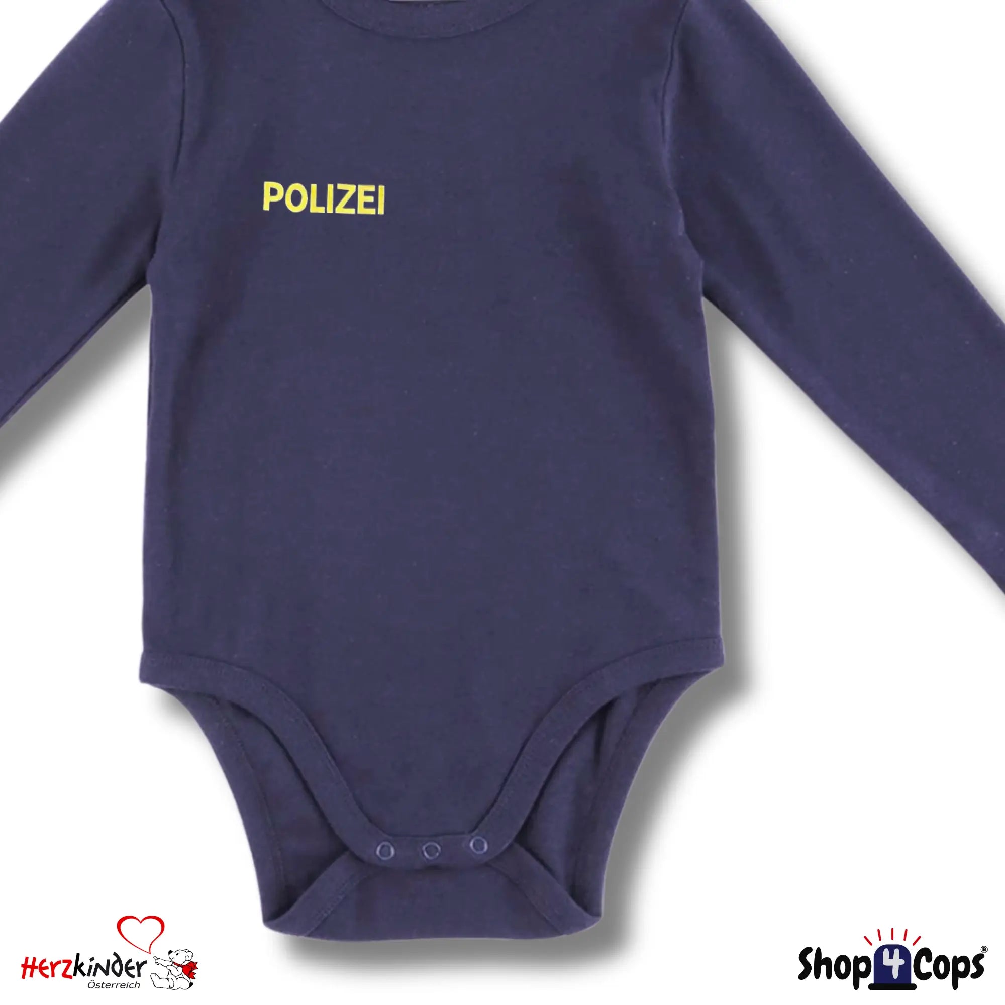BabyBody langarm - POLIZEI