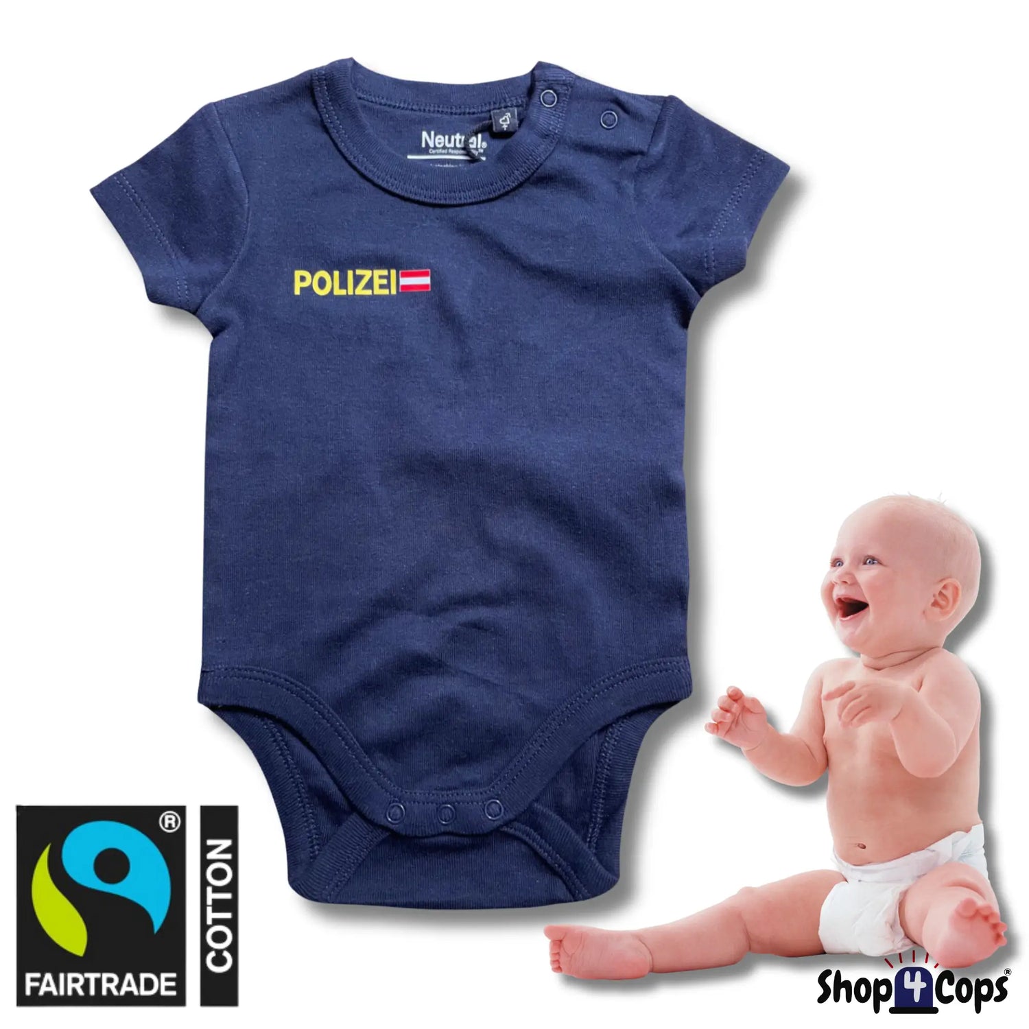 BabyBody kurzarm - POLIZEI (Österreich)