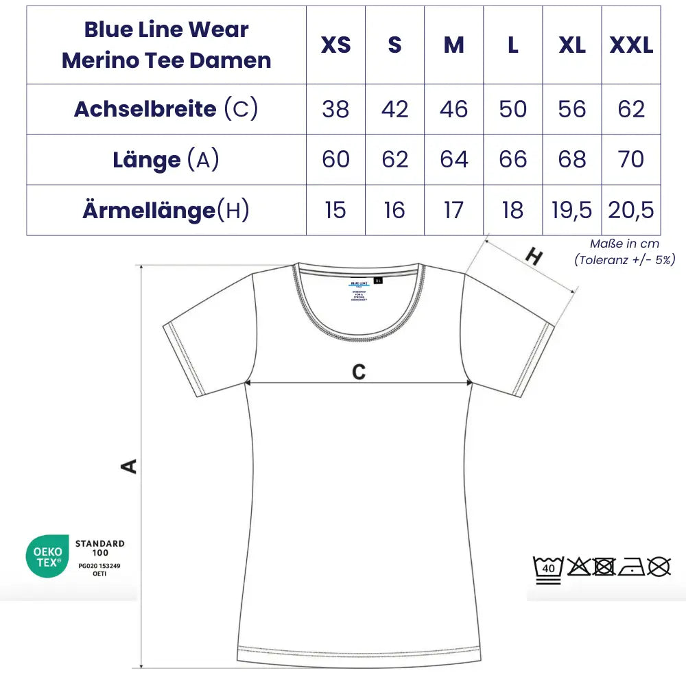 BLUE LINE WEAR Merino Tee