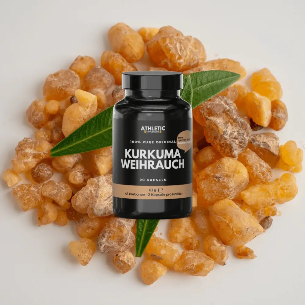 ATHLETIC SUPPLEMENTS Kurkuma Weihrauch Kapseln Pure