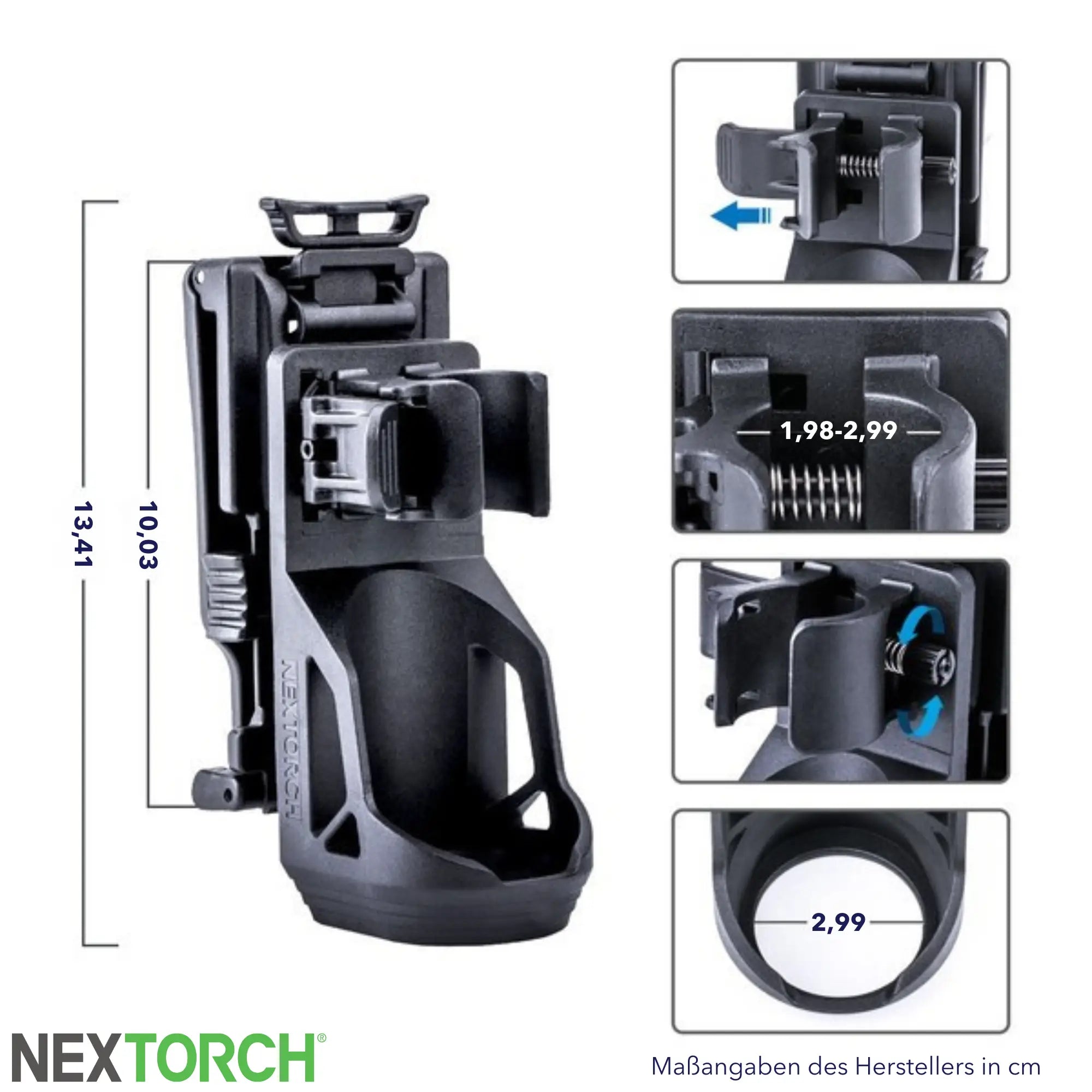 NEXTORCH V51 Taktisches Taschenlampen-Holster Kompakt