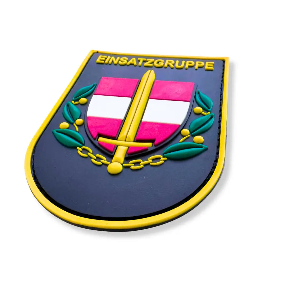 Rubber Patch JUSTIZWACHE EINSATZGRUPPE (JEG) | LOGO