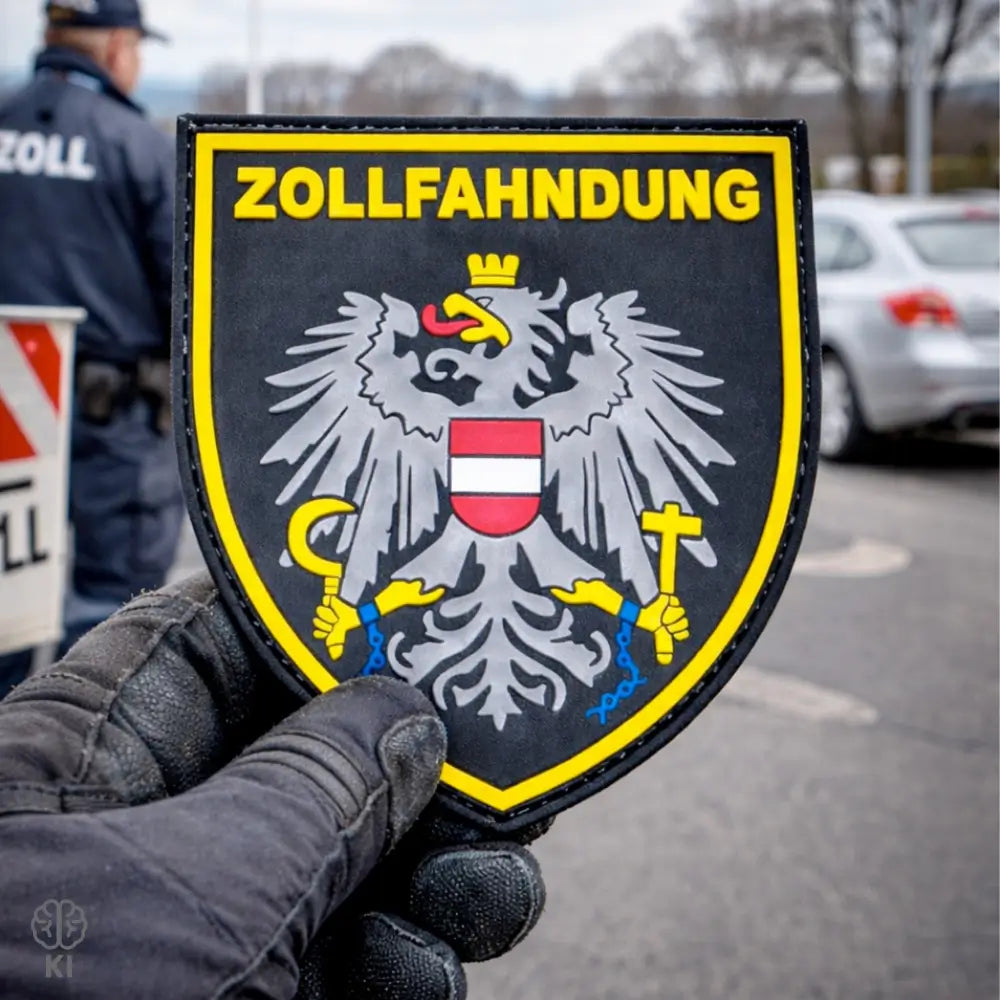 Rubber Patch ZOLLFAHNDUNG