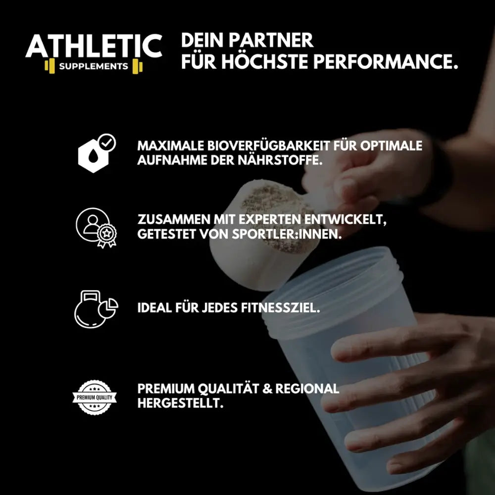 ATHLETIC SUPPLEMENTS 100% Creatine Monohydrate