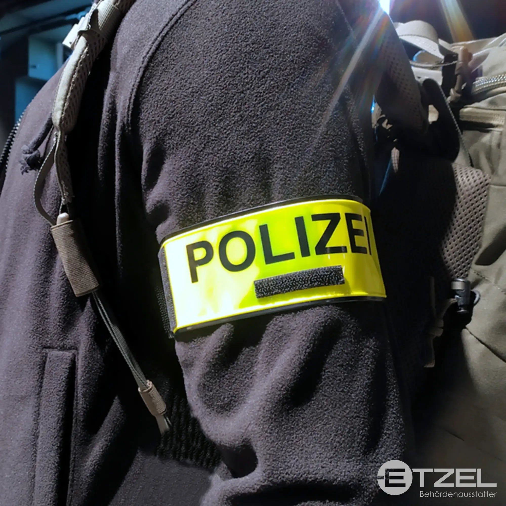 Armbinde HighViz, neongelb &quot;POLIZEI&quot;