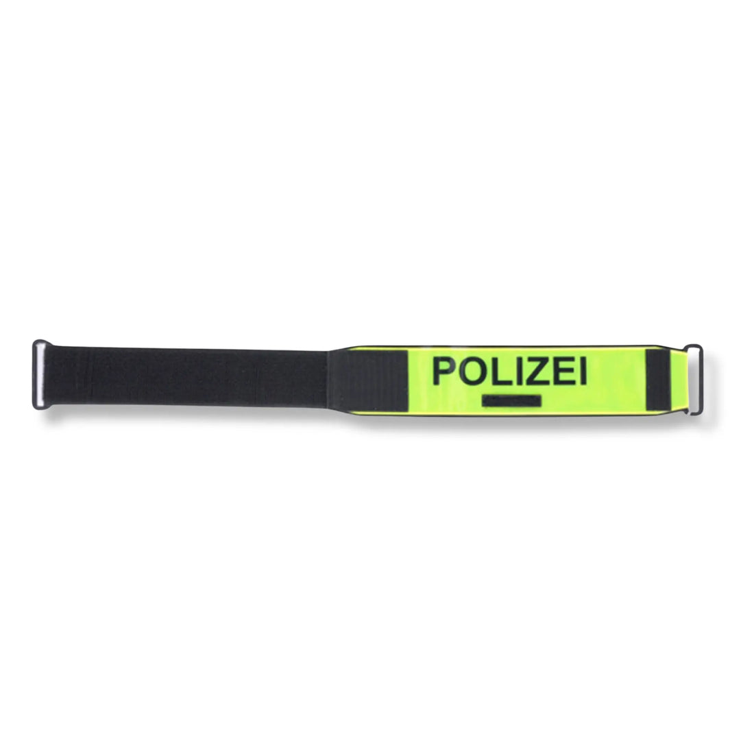 Armbinde neongelb mit Polizei Schriftzug, reflektierend