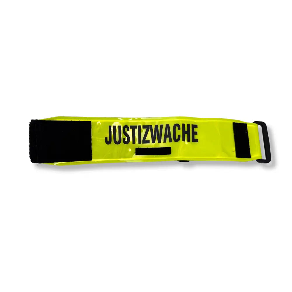 Armbinde HighViz, neongelb "JUSTIZWACHE"