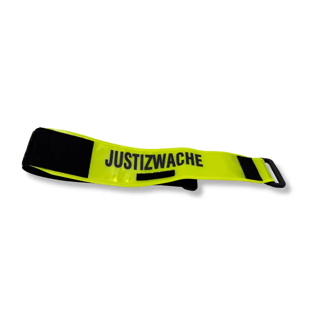Armbinde HighViz, neongelb "JUSTIZWACHE"