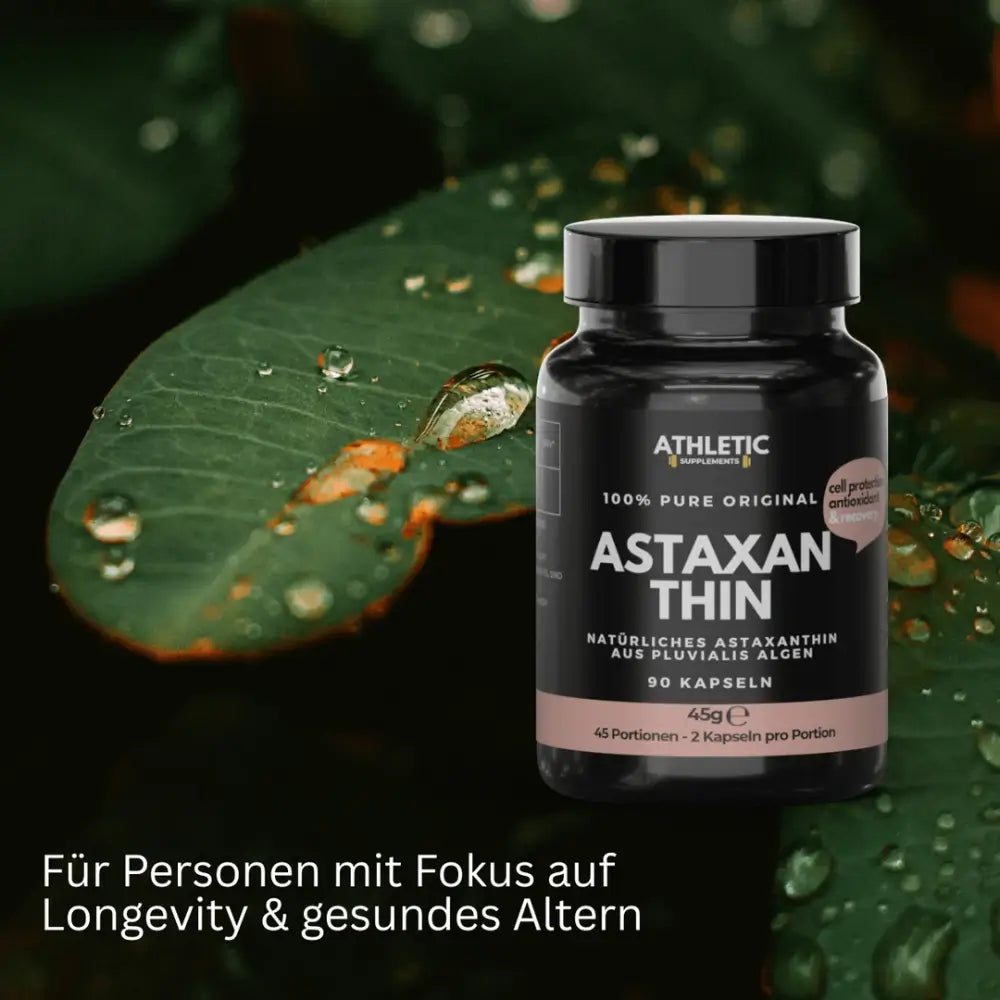 ATHLETIC SUPPLEMENTS Astaxanthin Kapseln Pure
