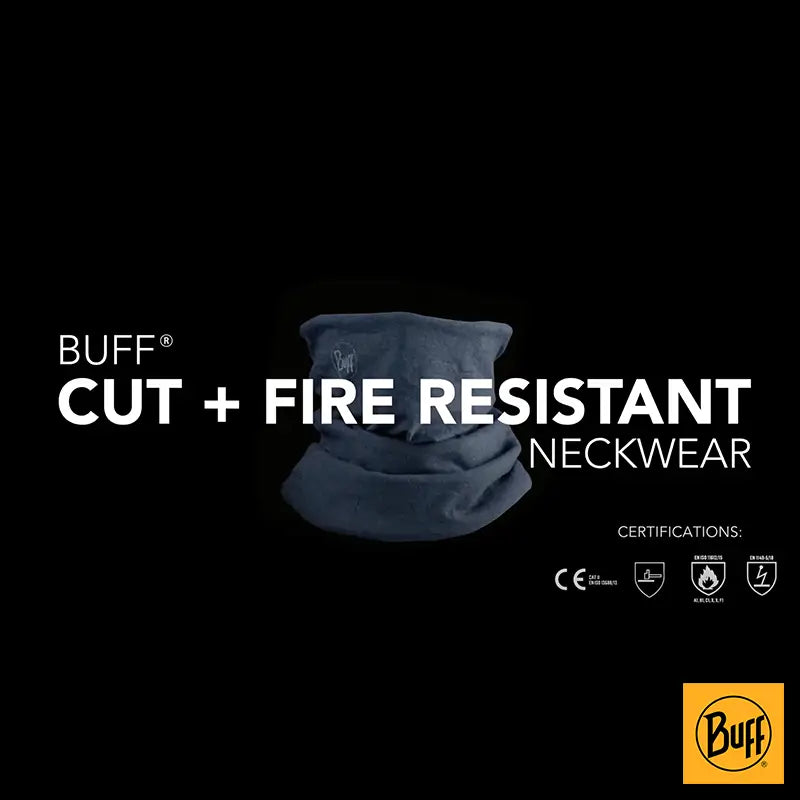 Buff® - Cut + Fire Resistant Multifunktionstuch Solid Paris - Navy