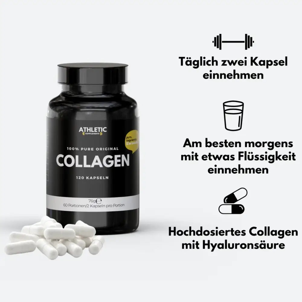 ATHLETIC SUPPLEMENTS Collagen Kapseln Pure