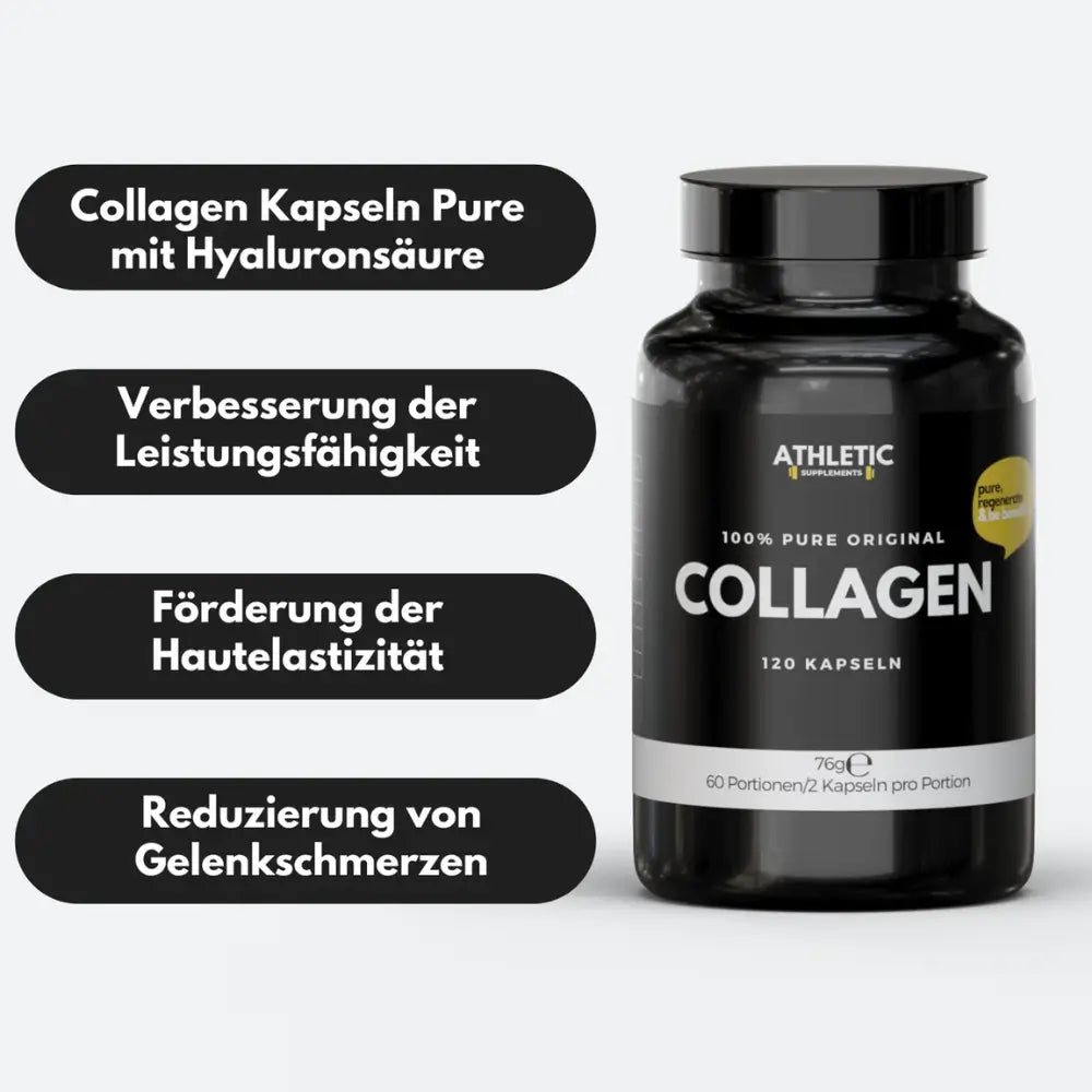 ATHLETIC SUPPLEMENTS Collagen Kapseln Pure