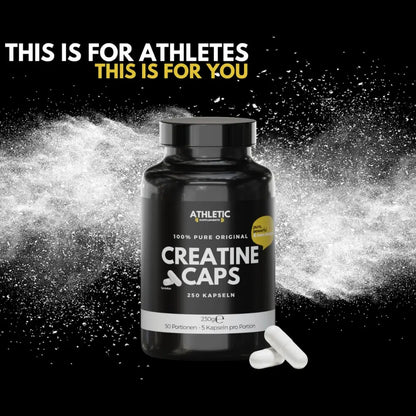 ATHLETIC SUPPLEMENTS Creatine Kapseln Pure