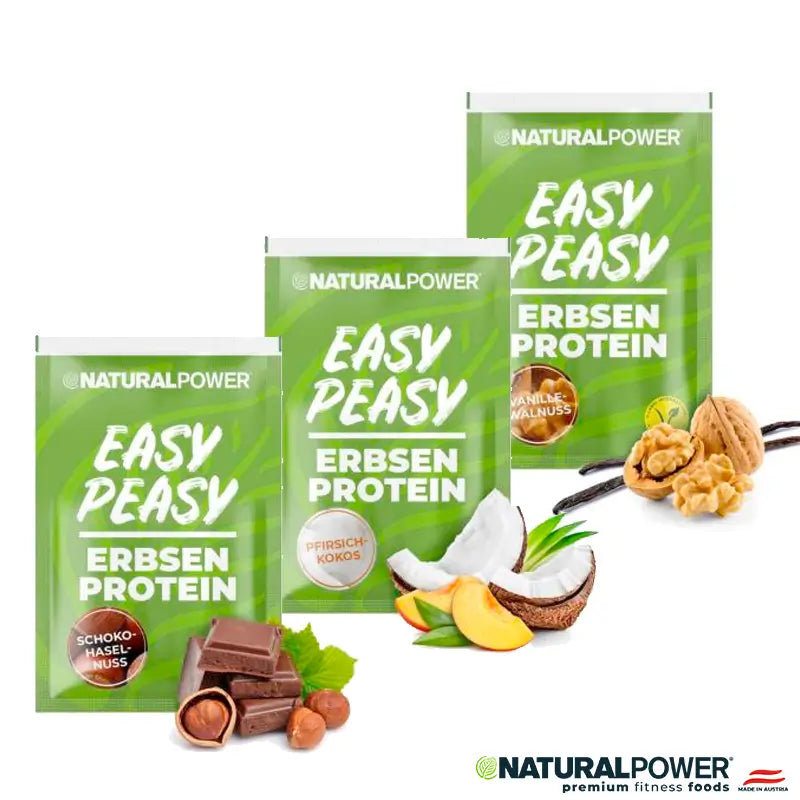 NaturalPower® Easy Peasy Erbsen Protein - Einzelportion