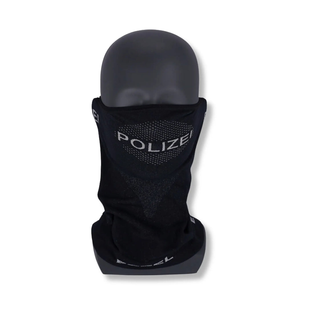 ETZEL® Tactical Face Shield „POLIZEI“ schwarz, universal