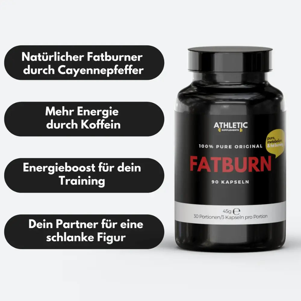 ATHLETIC SUPPLEMENTS Fatburn Kapseln Pure