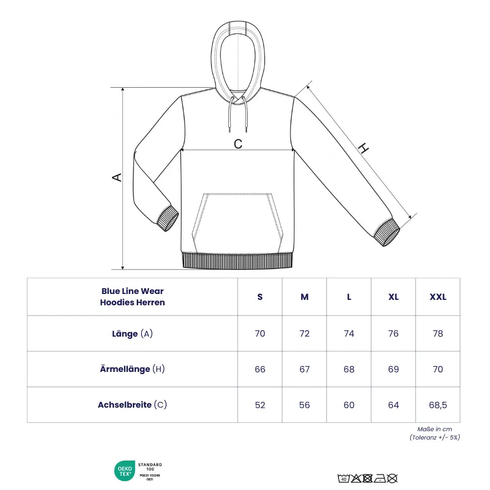 Blue Line Wear - Hoodie - Herren