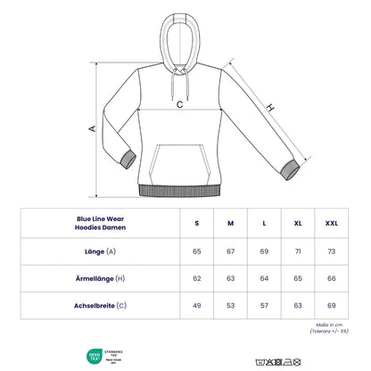 Blue Line Wear - Hero Hoodie - Damen