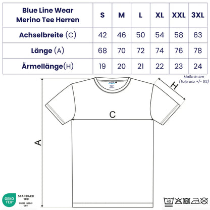 Blue Line Wear Merino Tee