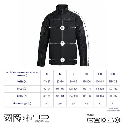 Schöffel TEC ST-L Duty Jacket AR – Leichte Hybridjacke für den Einsatz