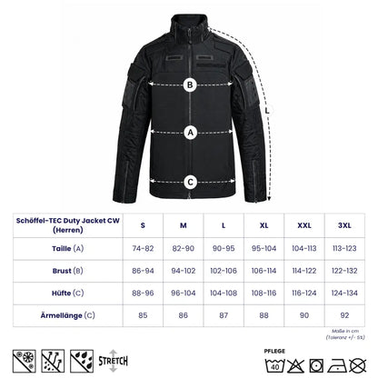Schöffel-TEC L Duty Jacket CW – Einsatzjacke für kühlere Tage