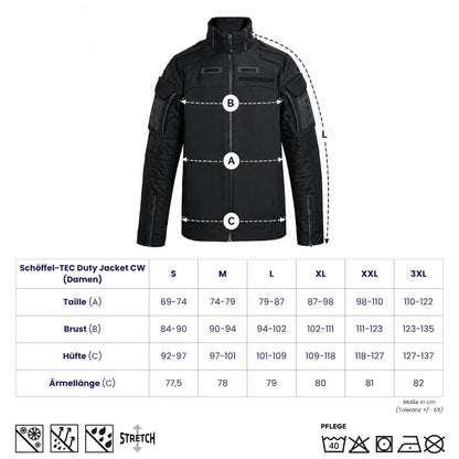 Schöffel-TEC L Duty Jacket CW – Einsatzjacke für kühlere Tage (Damen)