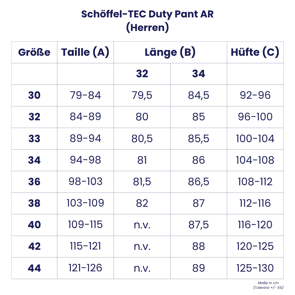 Schöffel TEC Duty Pants AR - Einsatzhose