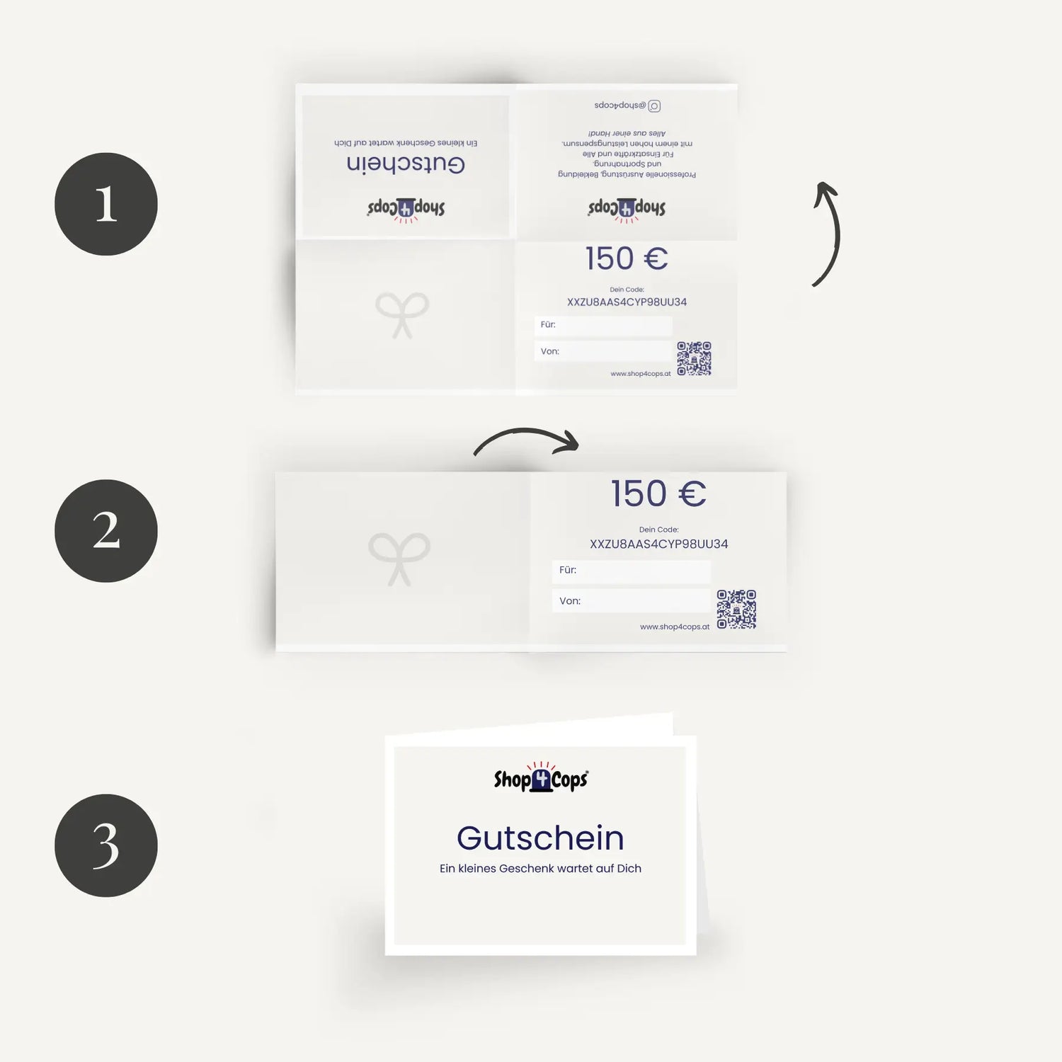 Shop4Cops Geschenkgutschein 150€