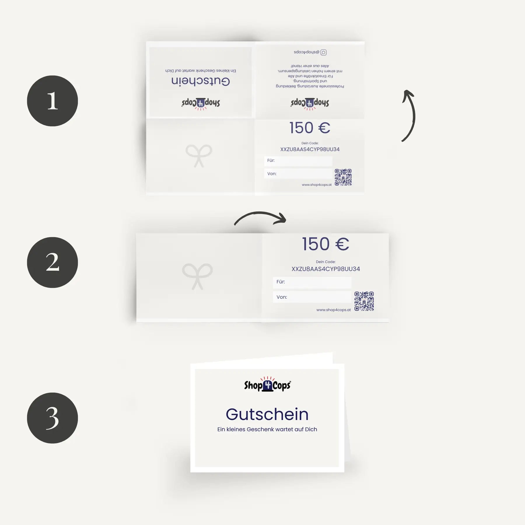 Shop4Cops Geschenkgutschein 150€