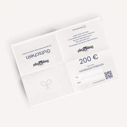 Shop4Cops Geschenkgutschein 200€