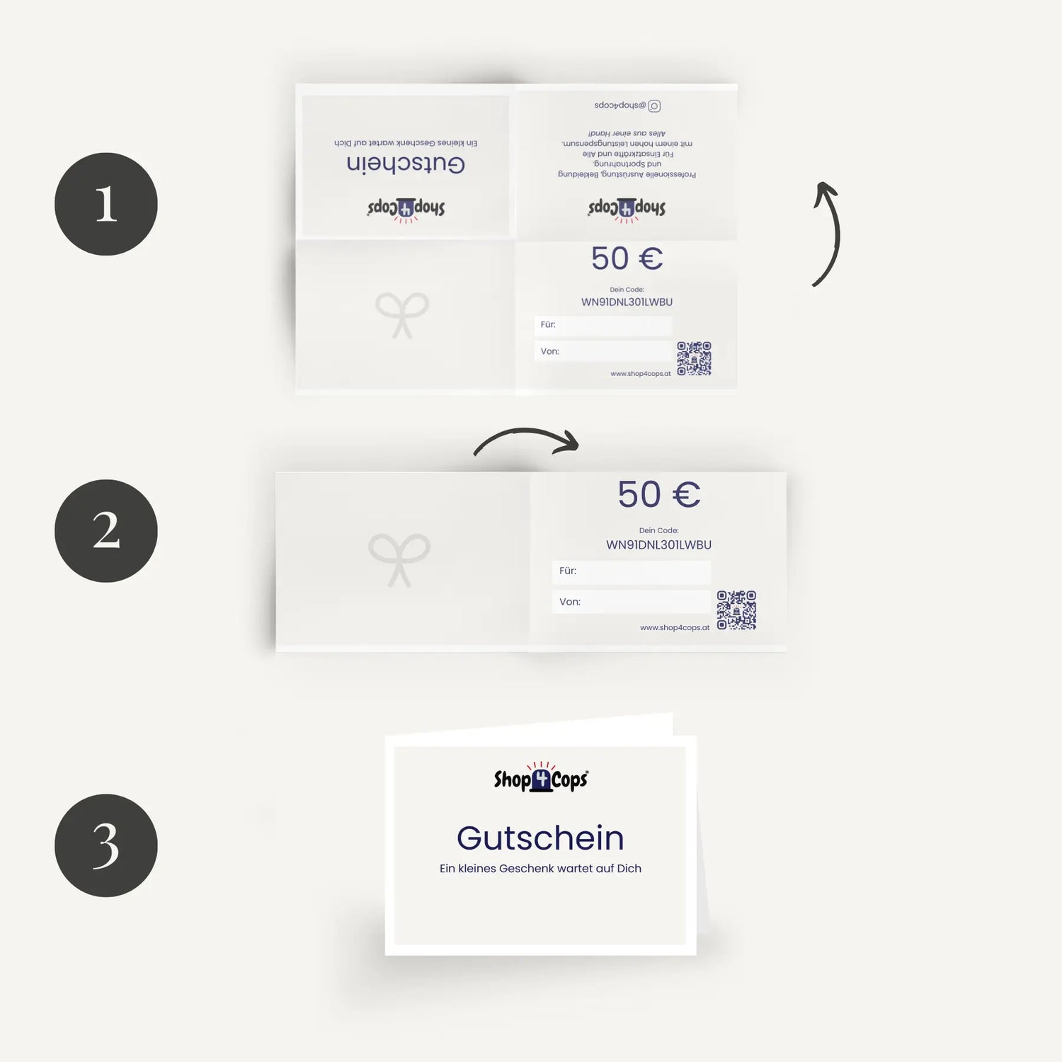 Shop4Cops Geschenkgutschein 50€