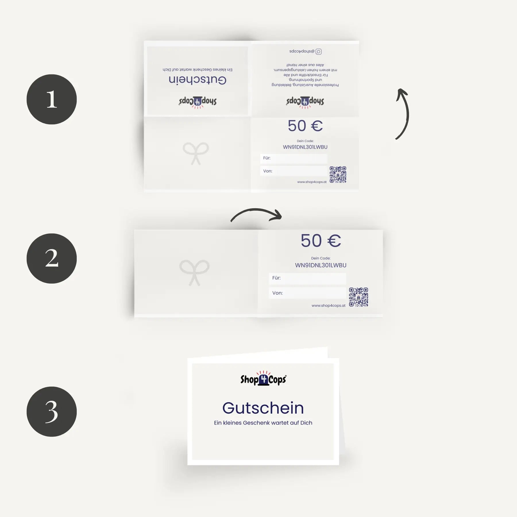 Shop4Cops Geschenkgutschein 50€