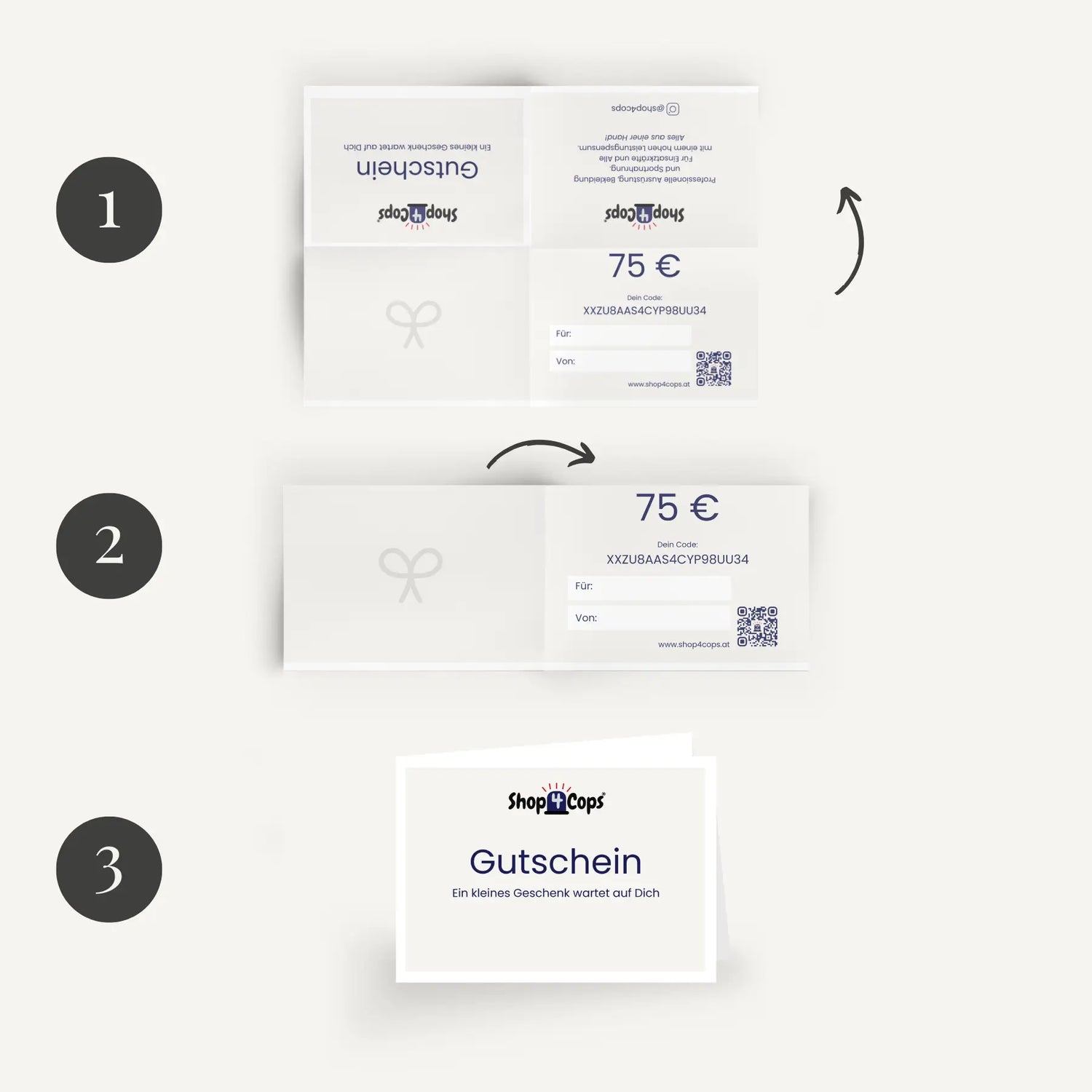 Shop4Cops Geschenkgutschein 75€