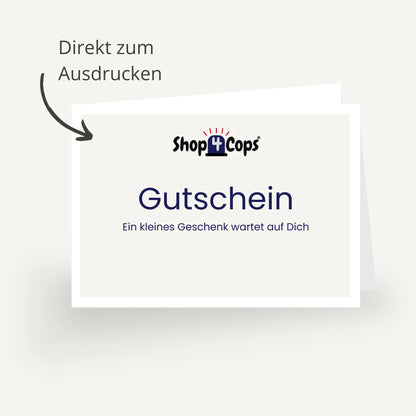 Shop4Cops Geschenkgutschein 150€