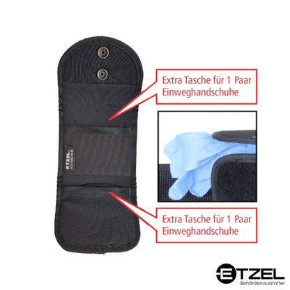 ETZEL® Handschuhholster standard, mit Druckknopf/Klett