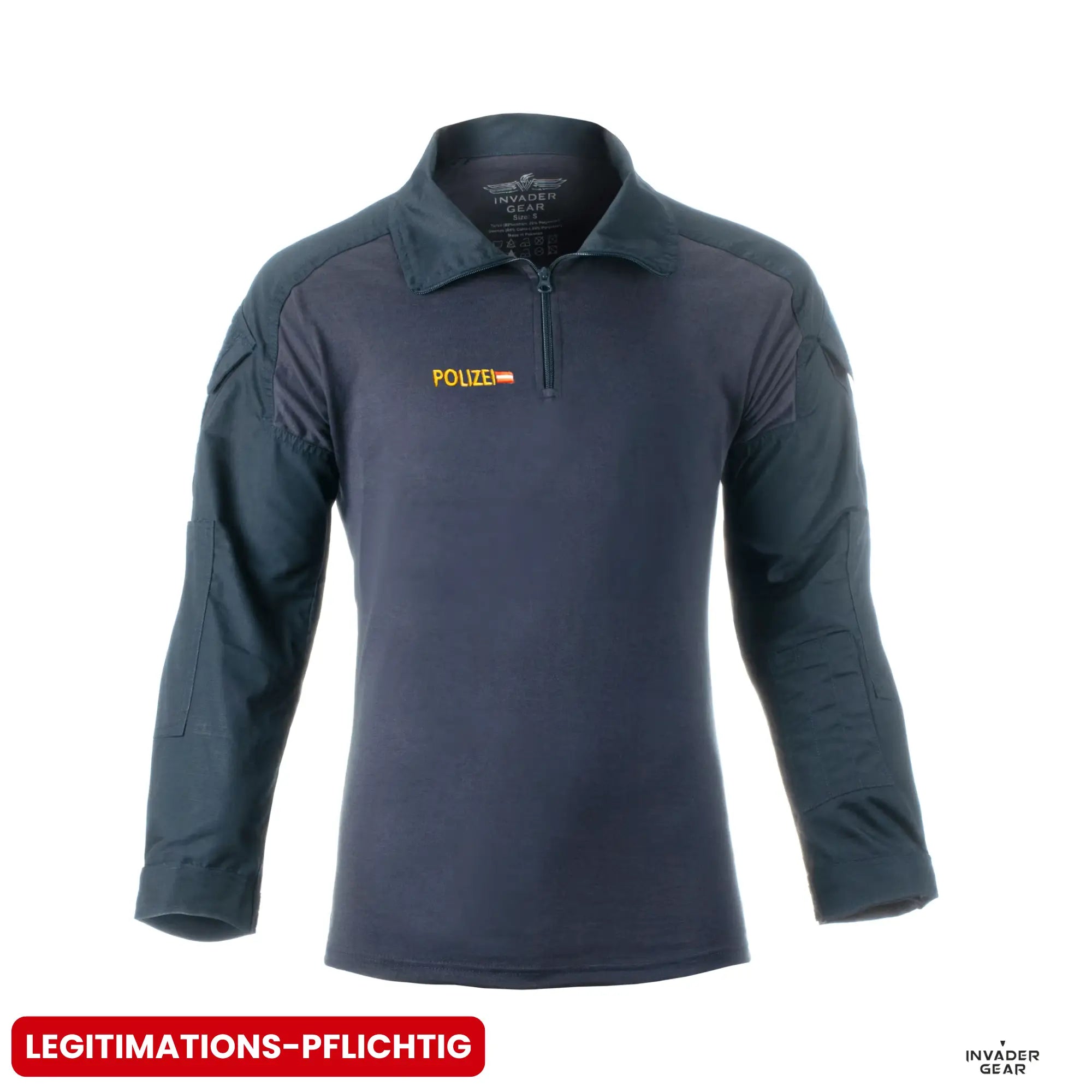 InvaderGear® Combat Shirt - inkl. POLIZEI Stick (Österreich)