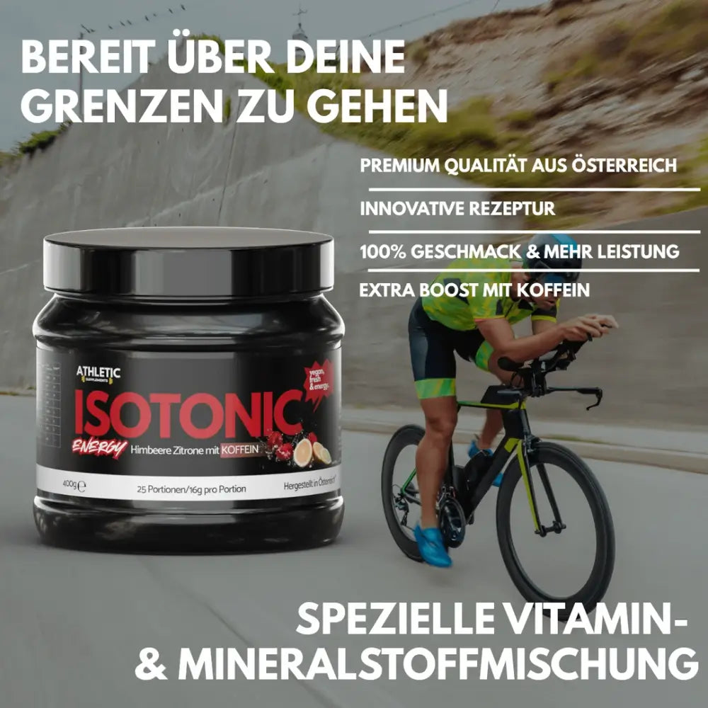 ATHLETIC SUPPLEMENTS Isotonic Drink mit Koffein – Carbloader