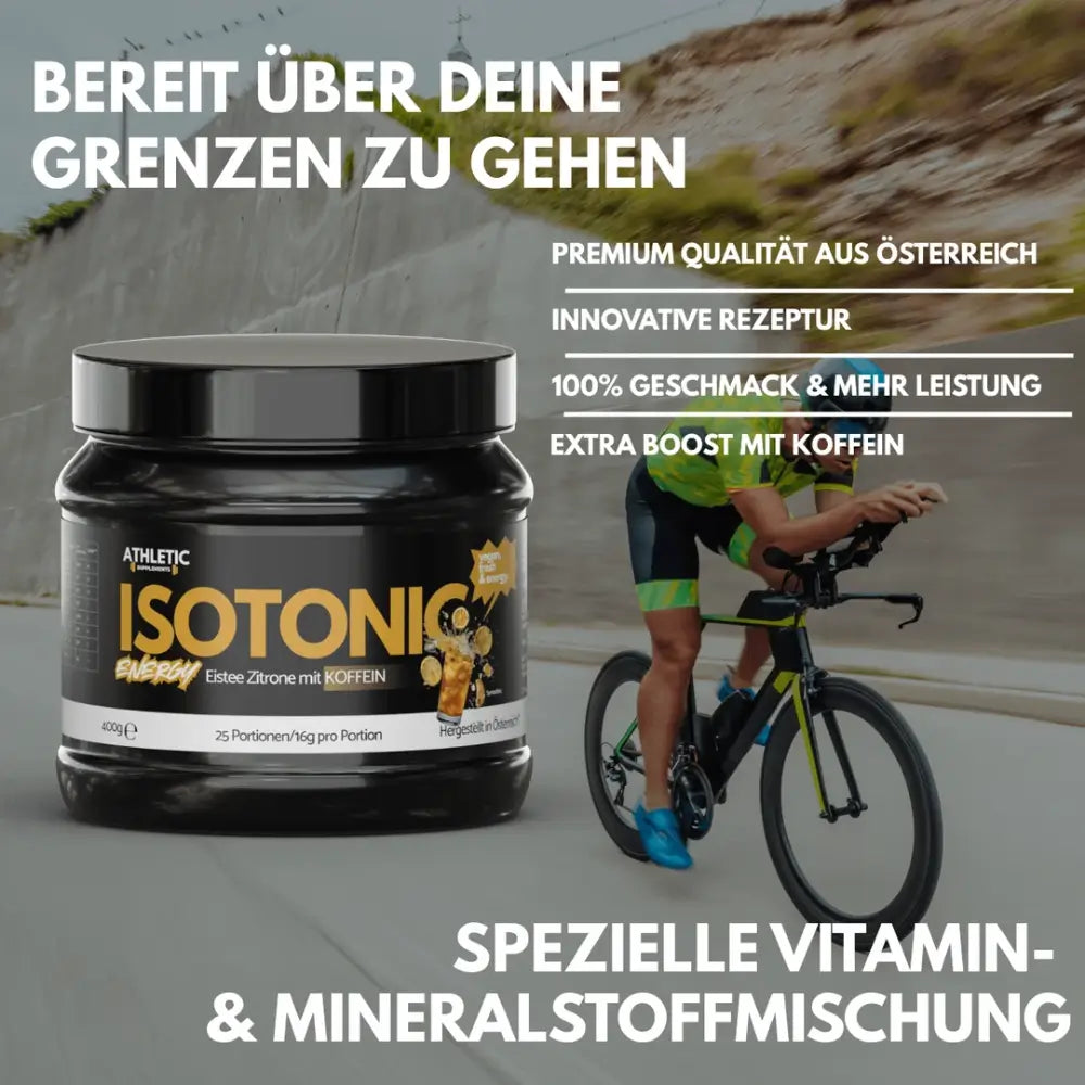 ATHLETIC SUPPLEMENTS Isotonic Drink mit Koffein – Carbloader