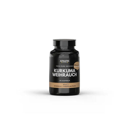 ATHLETIC SUPPLEMENTS Kurkuma Weihrauch Kapseln Pure