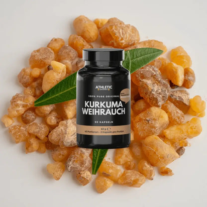 ATHLETIC SUPPLEMENTS Kurkuma Weihrauch Kapseln Pure