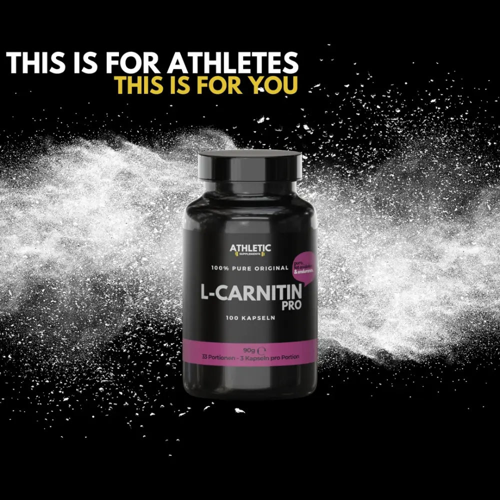 ATHLETIC SUPPLEMENTS L-Carnitin Kapseln Pro