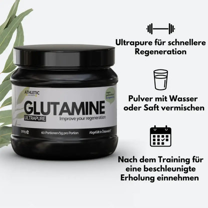 ATHLETIC SUPPLEMENTS L-Glutamin Ultrapure 300g