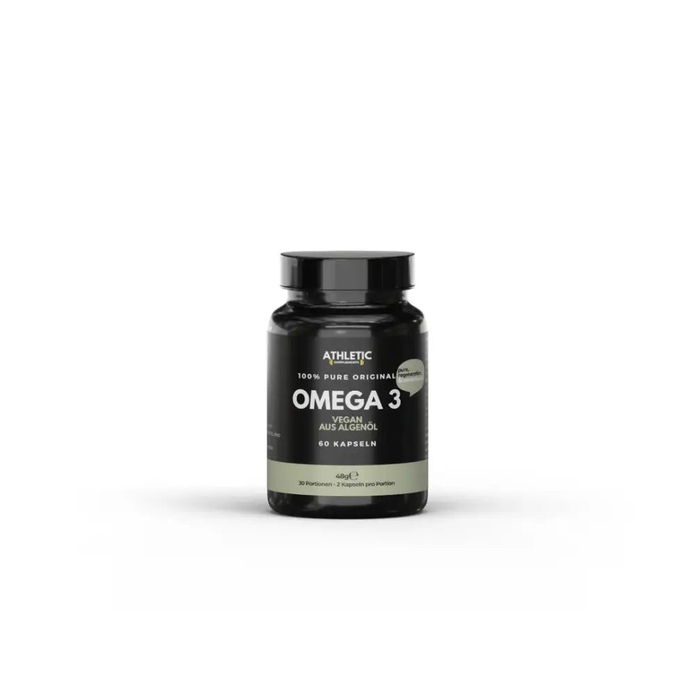 ATHLETIC SUPPLEMENTS Omega 3 Vegan Kapseln Pure