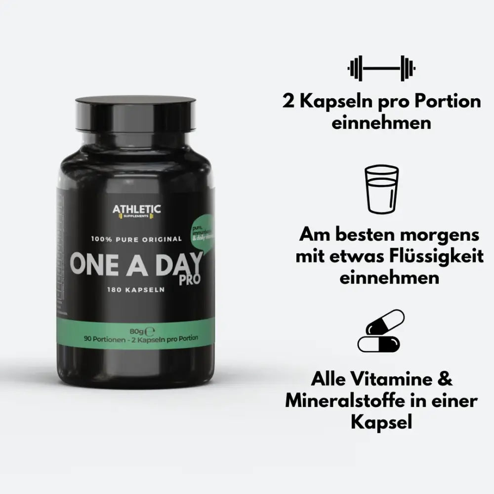 ATHLETIC SUPPLEMENTS One a Day Kapseln Pro