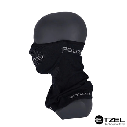 Tactical Face Shield „POLIZEI“ schwarz, universal