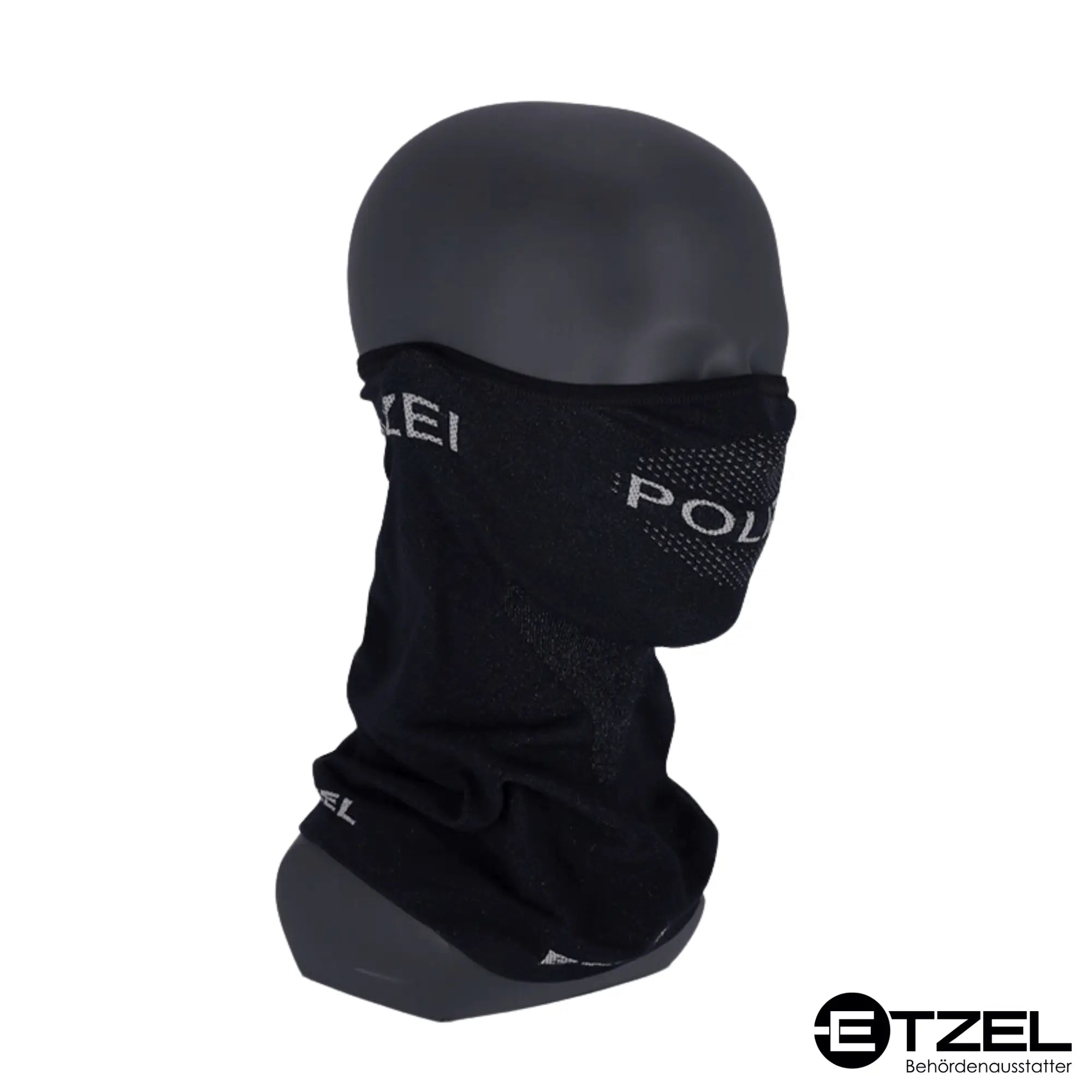 Tactical Face Shield „POLIZEI“ schwarz, universal